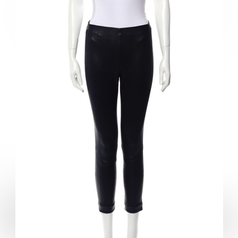 Rag & Bone Lamb Leather Skinny Leg Pants